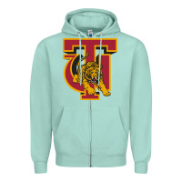 Seafoam tuskegee merch, golden, tigers Zipper Hoodie - linhVisuals