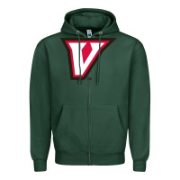 Sports Green virginia merch, wise, cavaliers Zipper Hoodie - linhVisuals