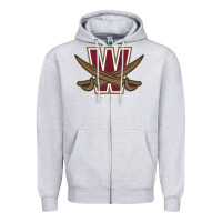 Heather Grey walsh merch, cavaliers Zipper Hoodie - linhVisuals
