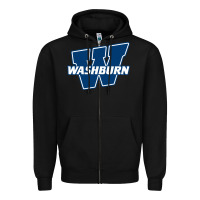 Black washburn merch, ichabods Zipper Hoodie - linhVisuals