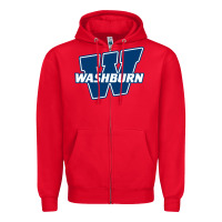 Red washburn merch, ichabods Zipper Hoodie - linhVisuals