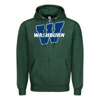 Sports Green washburn merch, ichabods Zipper Hoodie - linhVisuals