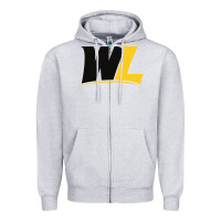 Heather Grey west liberty merch, hilltoppers Zipper Hoodie - linhVisuals