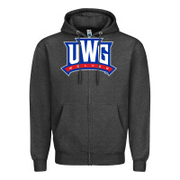 Charcoal Heather west georgia merch, wolves Zipper Hoodie - linhVisuals
