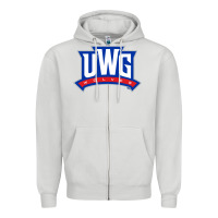 Dove Grey west georgia merch, wolves Zipper Hoodie - linhVisuals