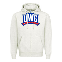 Oatmeal Heather west georgia merch, wolves Zipper Hoodie - linhVisuals