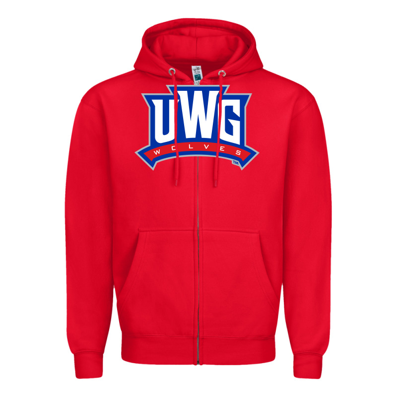 West Georgia Merch, Wolves Zipper Hoodie by linhVisuals | Teevron