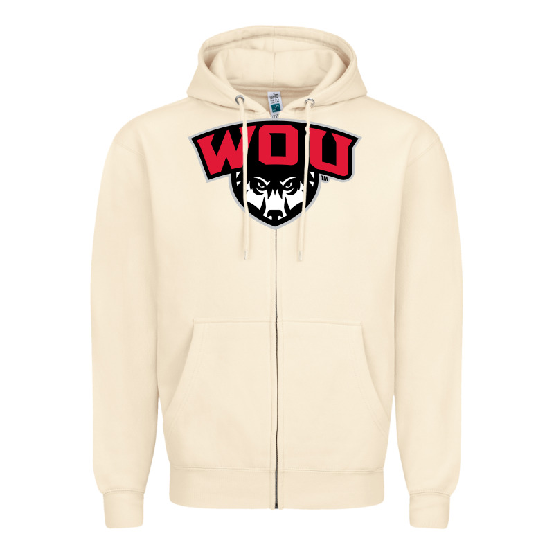 Western Oregon Merch, Wolves Zipper Hoodie by linhVisuals | Teevron