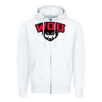 White western oregon merch, wolves Zipper Hoodie - linhVisuals