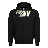 Black wingate merch, bulldogs Zipper Hoodie - linhVisuals