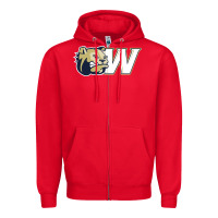 Red wingate merch, bulldogs Zipper Hoodie - linhVisuals