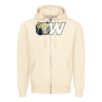Sandshell wingate merch, bulldogs Zipper Hoodie - linhVisuals