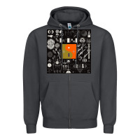 Smoke nice bon -iver symbol Zipper Hoodie - linhVisuals