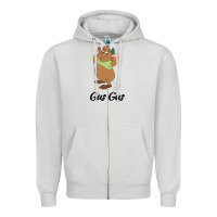 Dove Grey gus gus t-shirt Zipper Hoodie - linhVisuals