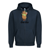Gus Gus T-shirt Zipper Hoodie | Teevron