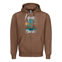 Chestnut family vacation retro sunset hawaii kauai t shirt Zipper Hoodie - linhVisuals