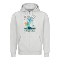 Dove Grey family vacation retro sunset hawaii kauai t shirt Zipper Hoodie - linhVisuals