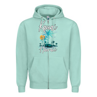 Seafoam family vacation retro sunset hawaii kauai t shirt Zipper Hoodie - linhVisuals