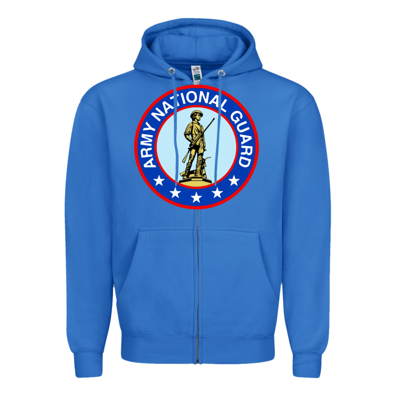 Army National Guard Zipper Hoodie by linhVisuals | Teevron