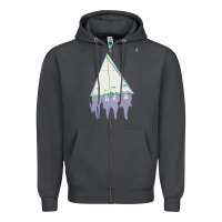 Smoke Alt-j Zipper Hoodie - linhVisuals