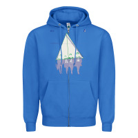 True Royal Alt-j Zipper Hoodie - linhVisuals