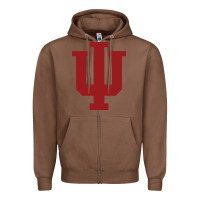 Chestnut indiana gifts Zipper Hoodie - linhVisuals