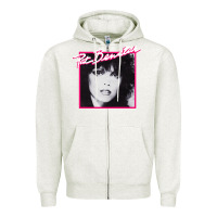 Oatmeal Heather #the pat benatal Zipper Hoodie - linhVisuals