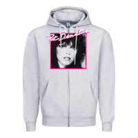 Heather Grey #the pat benatal Zipper Hoodie - linhVisuals