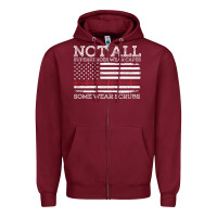 Burgundy nurses not all superheroes wear caps some wear scrubs nurse supportive Zipper Hoodie - linhVisuals