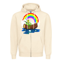 Sandshell the rainbow connection Zipper Hoodie - linhVisuals