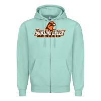 Seafoam bowling green Zipper Hoodie - linhVisuals
