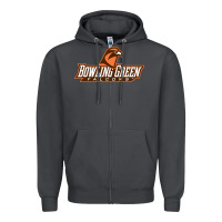 Smoke bowling green Zipper Hoodie - linhVisuals