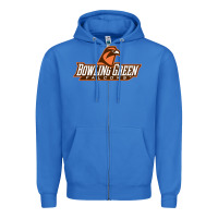 True Royal bowling green Zipper Hoodie - linhVisuals