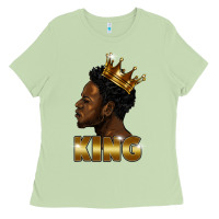 Matcha black king Ladies Tee - FaDigitalArtStudio