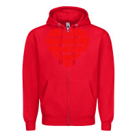 Red book lover Zipper Hoodie - linhVisuals