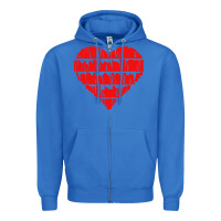 True Royal book lover Zipper Hoodie - linhVisuals