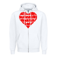 White book lover Zipper Hoodie - linhVisuals