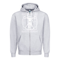 Heather Grey man playing the guitar Zipper Hoodie - linhVisuals