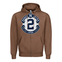 Chestnut derek jeter Zipper Hoodie - linhVisuals