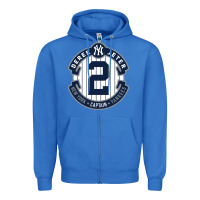 True Royal derek jeter Zipper Hoodie - linhVisuals