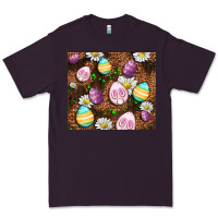 Plum Easter rabbit eggs Premium Tee - OliviaCreatesArt