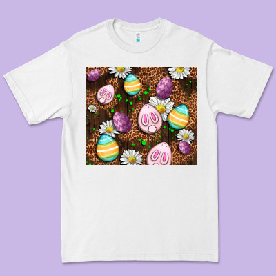 Easter Rabbit Eggs Premium Tee Designed By Oliviacreatesart