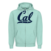 Seafoam california golden bears Zipper Hoodie - linhVisuals