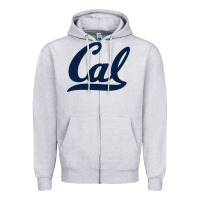Heather Grey california golden bears Zipper Hoodie - linhVisuals