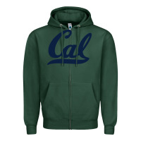 Sports Green california golden bears Zipper Hoodie - linhVisuals