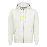 Oatmeal Heather military mr grenade is not our friend Zipper Hoodie - linhVisuals