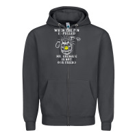 Smoke military mr grenade is not our friend Zipper Hoodie - linhVisuals