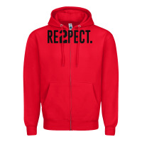 Red re2pect derek jeter jersey respect Zipper Hoodie - linhVisuals