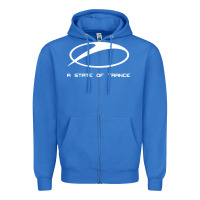 True Royal #a state of trance radio Zipper Hoodie - linhVisuals