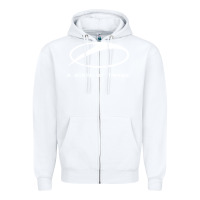 White #a state of trance radio Zipper Hoodie - linhVisuals